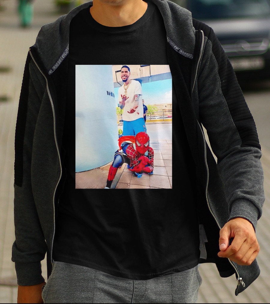 Jayson Tatum Spider Man Boston Celtics T-Shirt