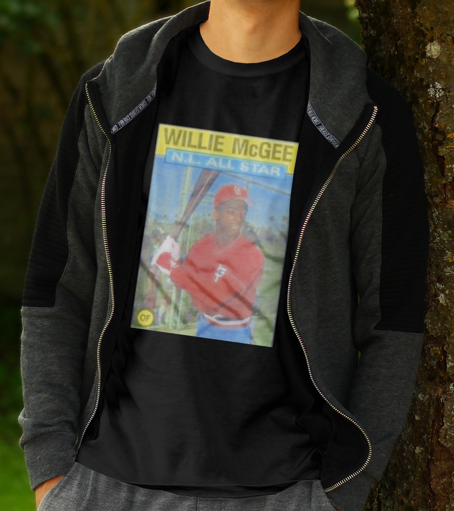 WILLIE McGEE N.L. ALL STAR OF T-Shirt