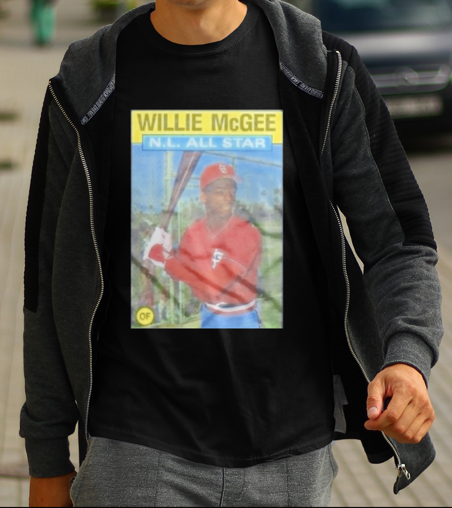 WILLIE McGEE N.L. ALL STAR OF T-Shirt