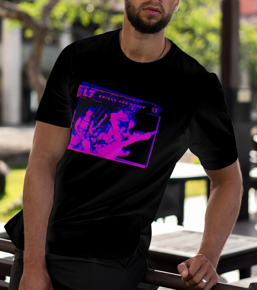 L7 Bricks Are Heavy Band Grunge Alternative Rock Album Cover T-Shirt