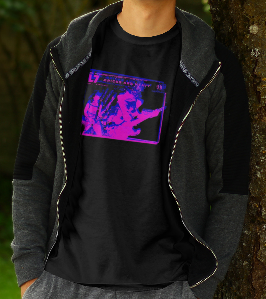 L7 Bricks Are Heavy Band Grunge Alternative Rock Album Cover T-Shirt