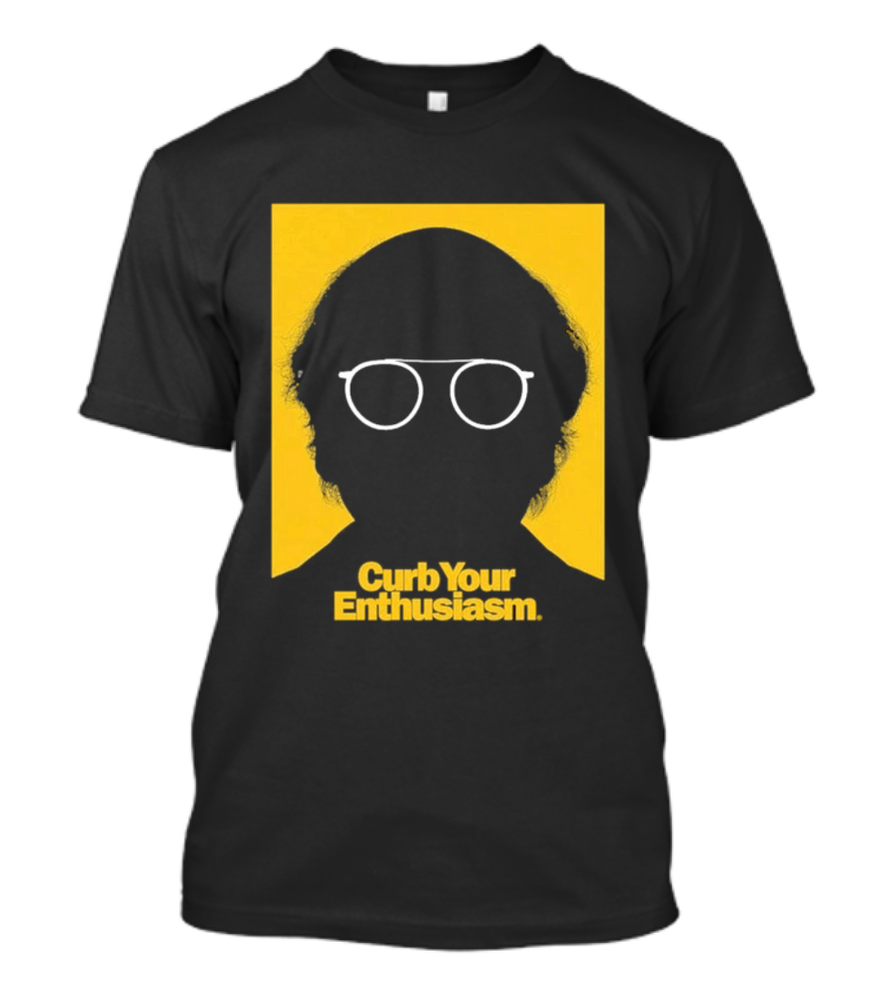Curb Your Enthusiasm Larry David Silhouette Glasses T-Shirt