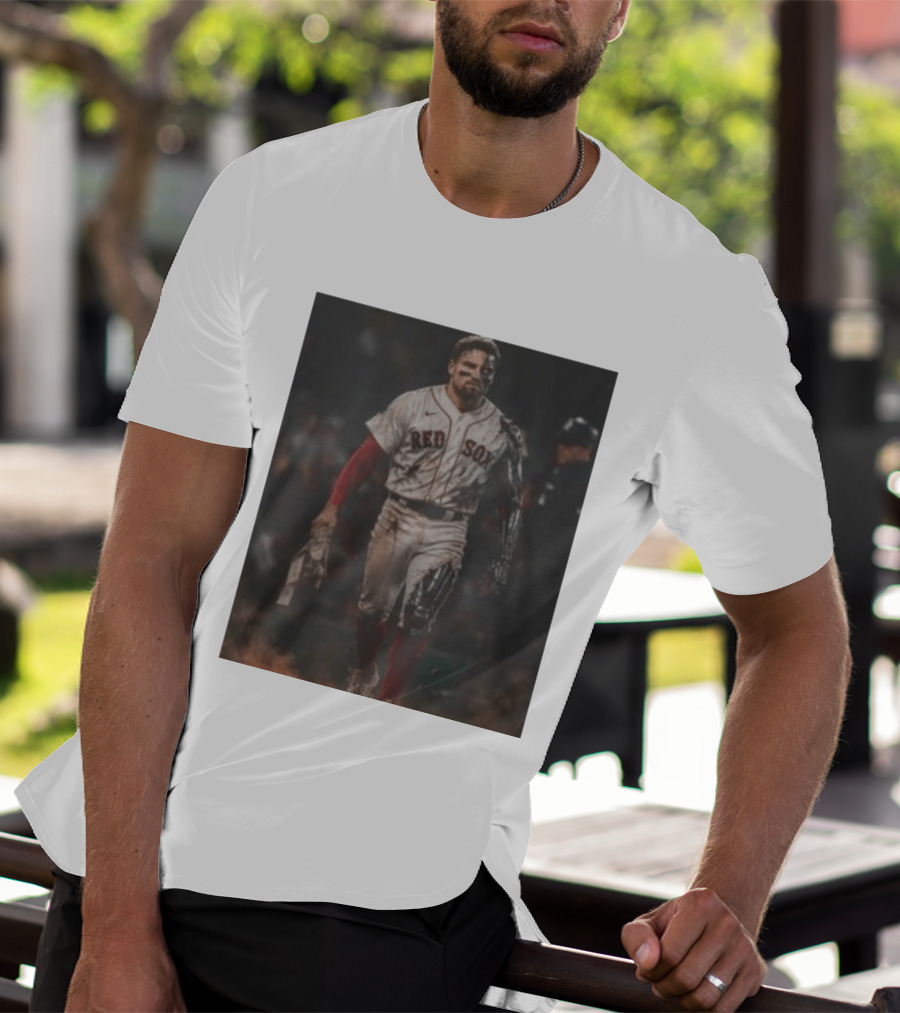 Caleb Durbin The Durbinator Red Sox Cyborg Player T-Shirt