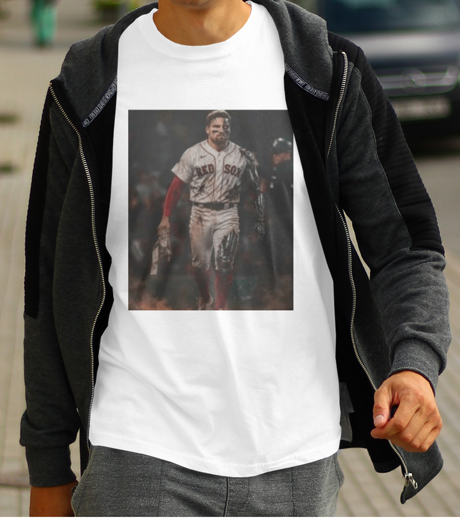 Caleb Durbin The Durbinator Red Sox Cyborg Player T-Shirt