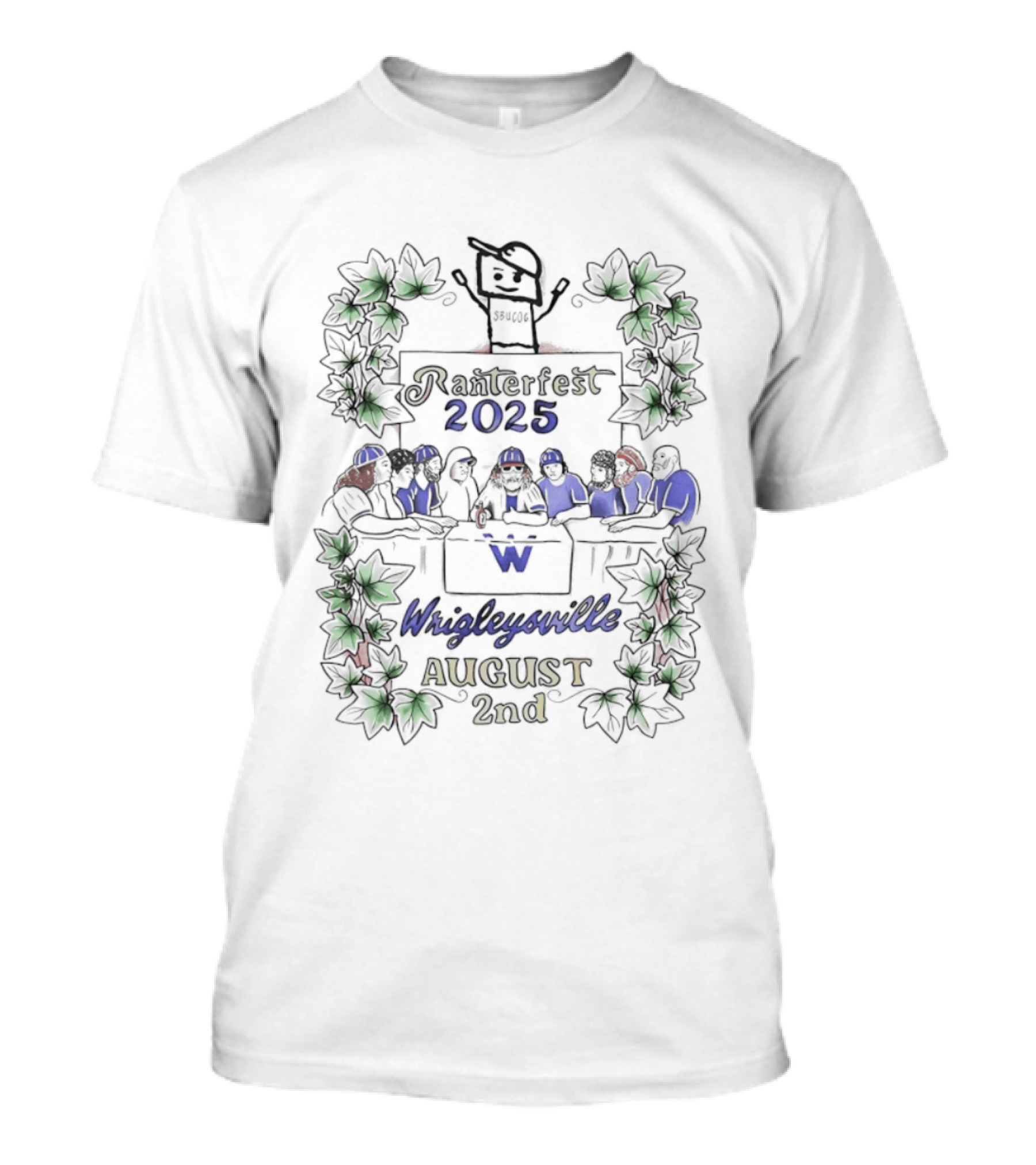Ranterfest 2025 Wrigleyville August 2nd Gathering Celebration T-Shirt