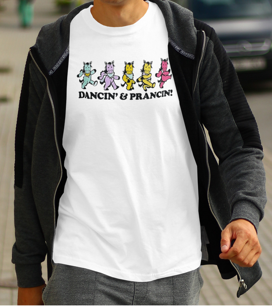 Dancin' And Prancin' 2024 Grateful Dead Wisconsin State Fair T-Shirt