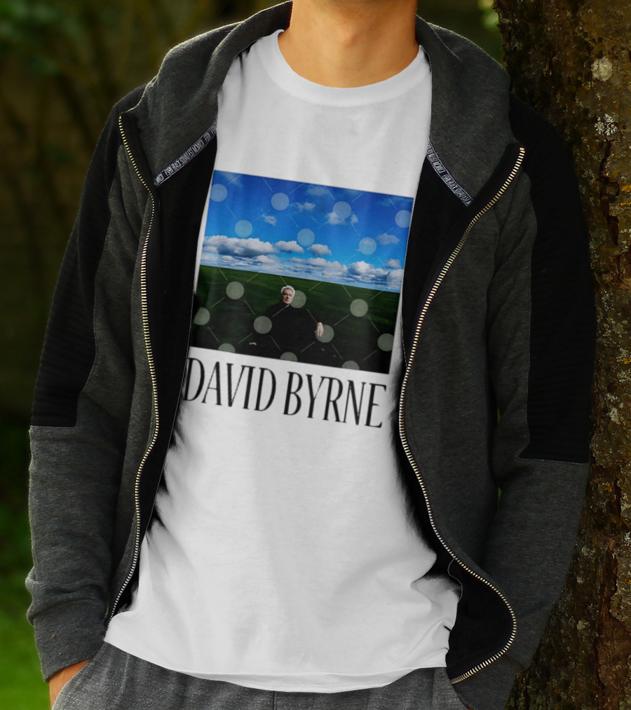 David Byrne Musician Scenic Landscape T-Shirt