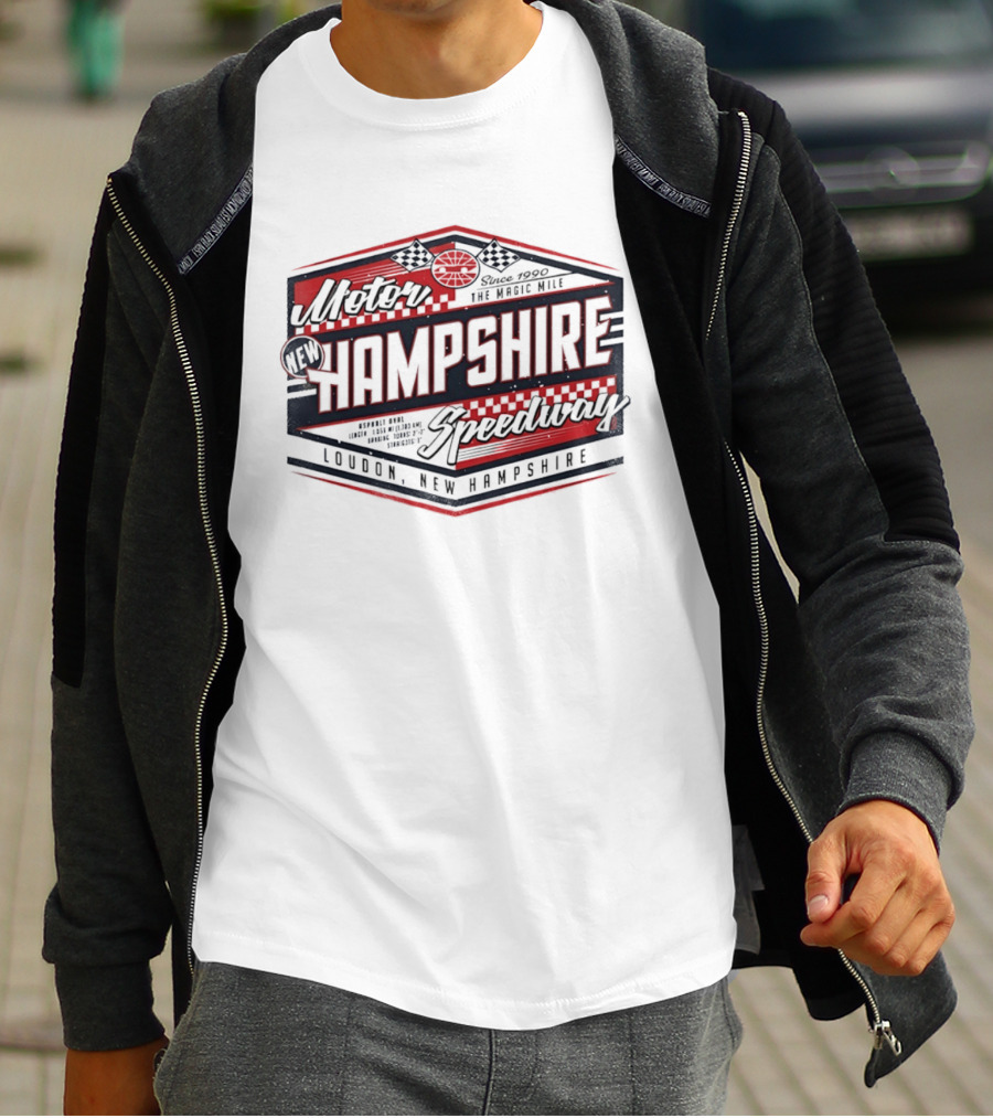 New Hampshire Motor Speedway The Magic Mile Since 1990 Loudon New Hampshire T-Shirt