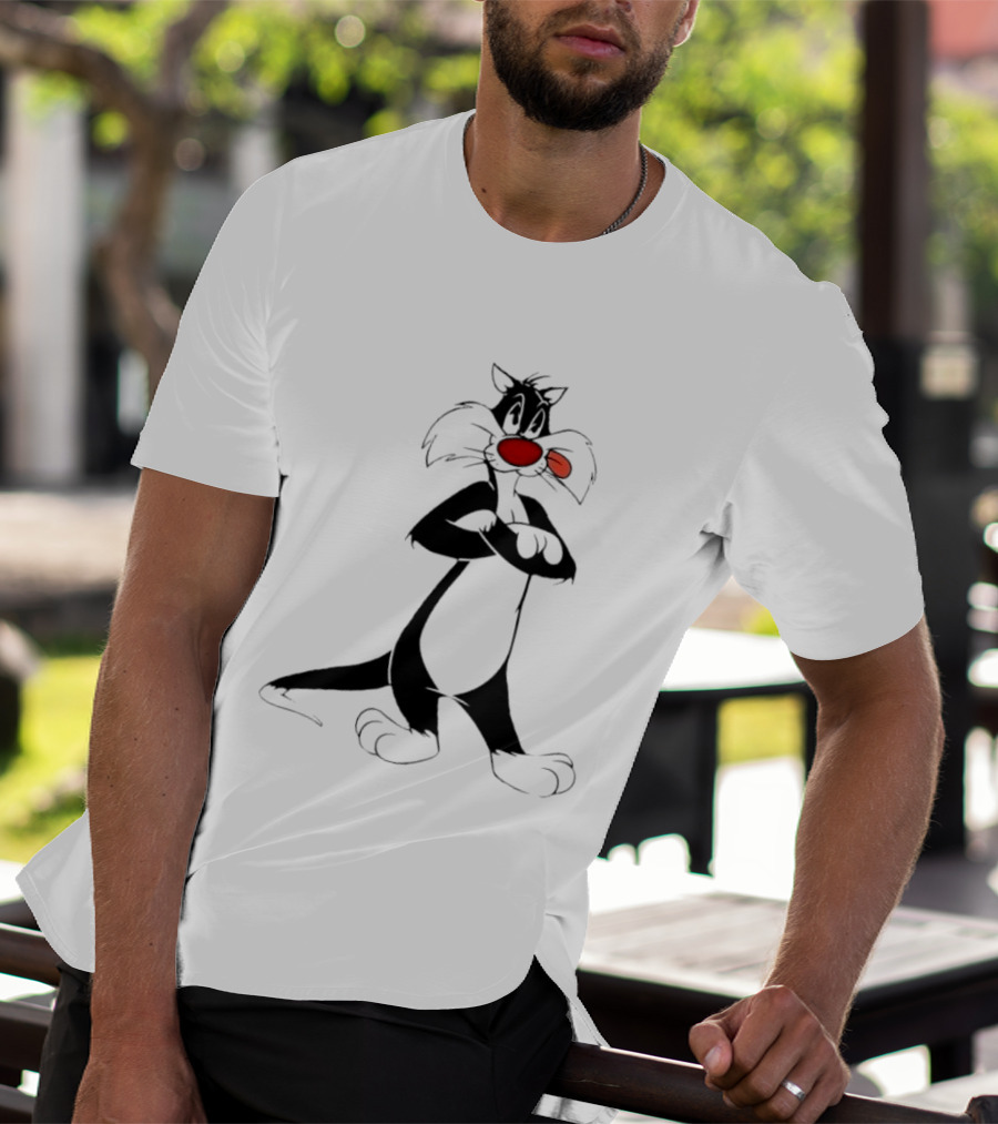 Sylvester The Cat Looney Tunes Warner Bros T-Shirt