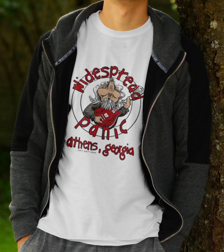 Widespread Panic Athens Georgia Spreadneck Dirty South Dead Gourmet T-Shirt
