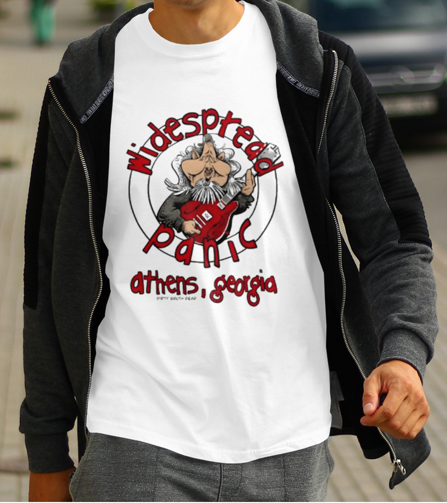Widespread Panic Athens Georgia Spreadneck Dirty South Dead Gourmet T-Shirt