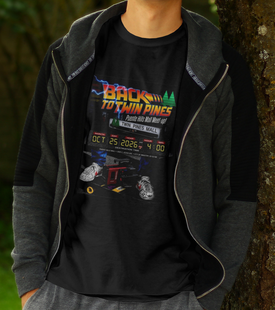 Back To Twin Pines Mall Meet Up October 25 2026 4:00 AM Puente Hills Mall T-Shirt