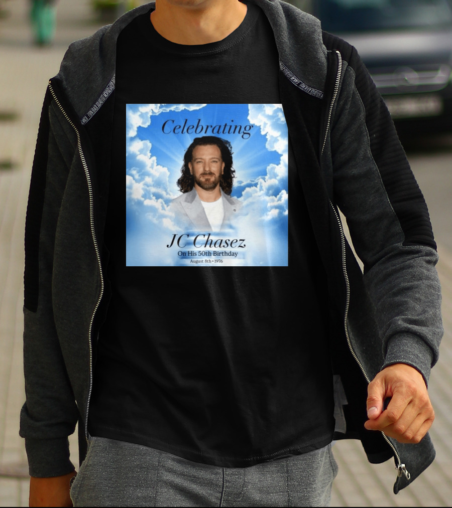 Celebrating JC Chasez On His 50th Birthday August 8th 1976 T-Shirt