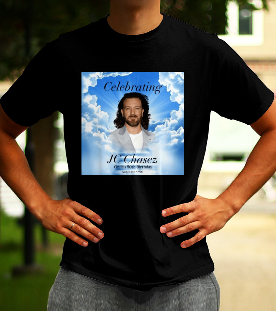 Celebrating JC Chasez On His 50th Birthday August 8th 1976 T-Shirt
