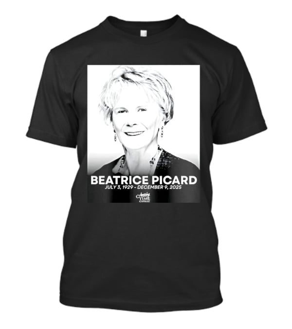 BEATRICE PICARD JULY 3 1929 DECEMBER 9 2025 America's Time Capsule T-Shirt