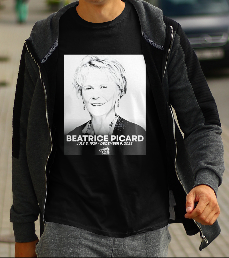 BEATRICE PICARD JULY 3 1929 DECEMBER 9 2025 America's Time Capsule T-Shirt