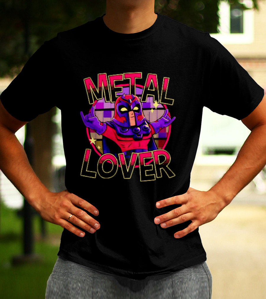 Magneto Metal Lover Marvel X Men Comic Book T-Shirt