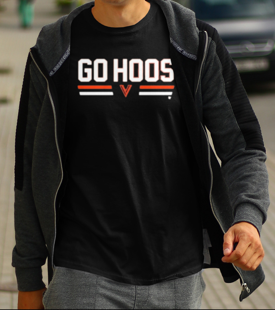 Go Hoos Virginia Cavaliers UVA Fans Spirit T-Shirt