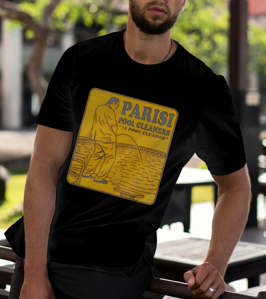 Parisi Pool Cleaners "#1 Pool Cleaner" Vintage Humorous T-Shirt