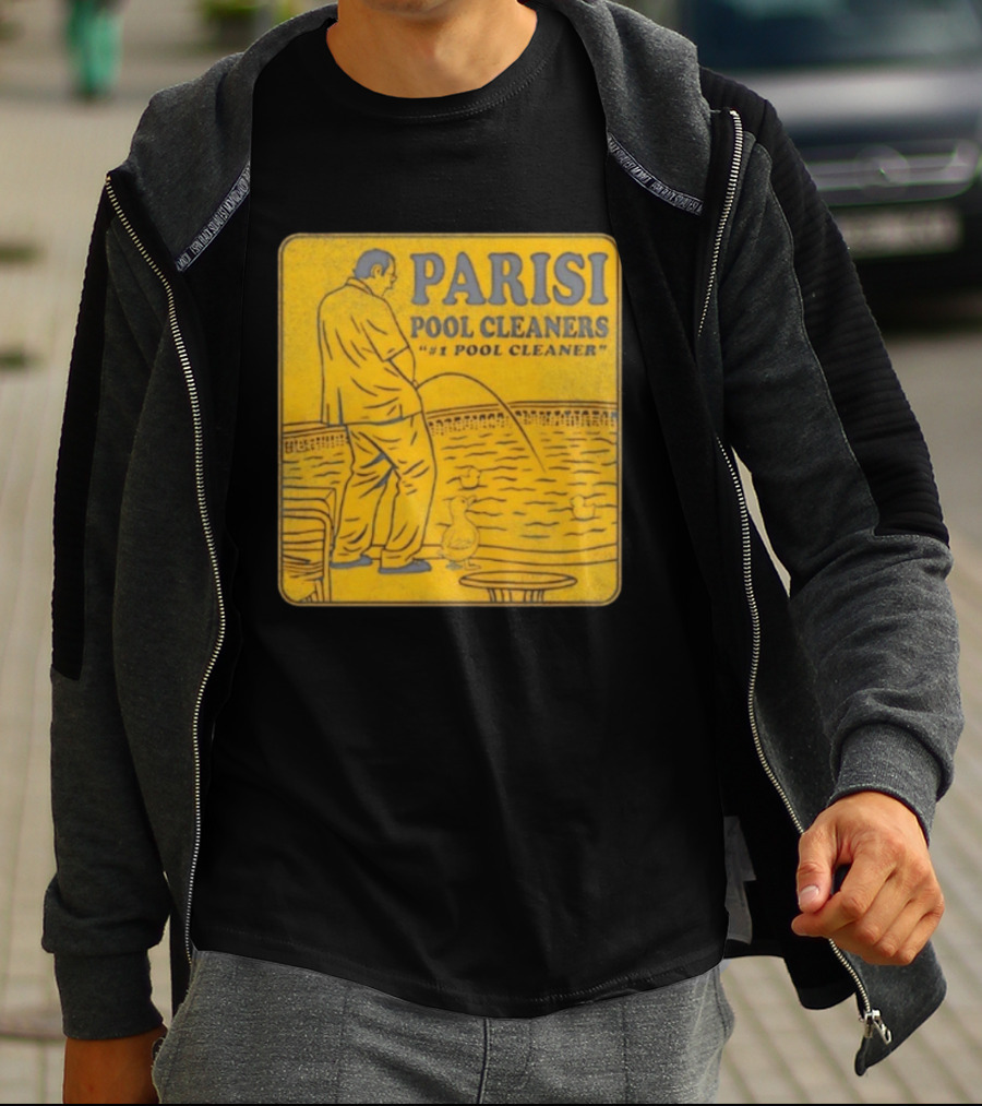 Parisi Pool Cleaners "#1 Pool Cleaner" Vintage Humorous T-Shirt