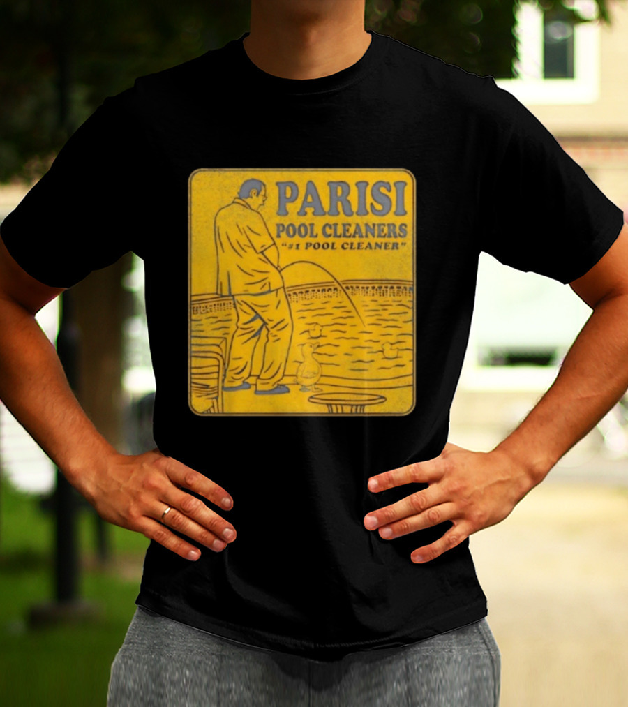 Parisi Pool Cleaners "#1 Pool Cleaner" Vintage Humorous T-Shirt