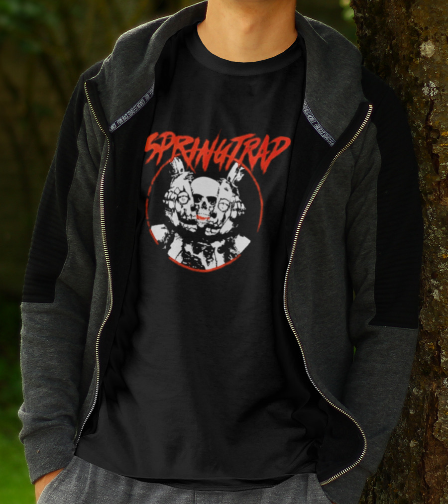 Five Nights At Freddy's Springtrap Horror Character Fan T-Shirt