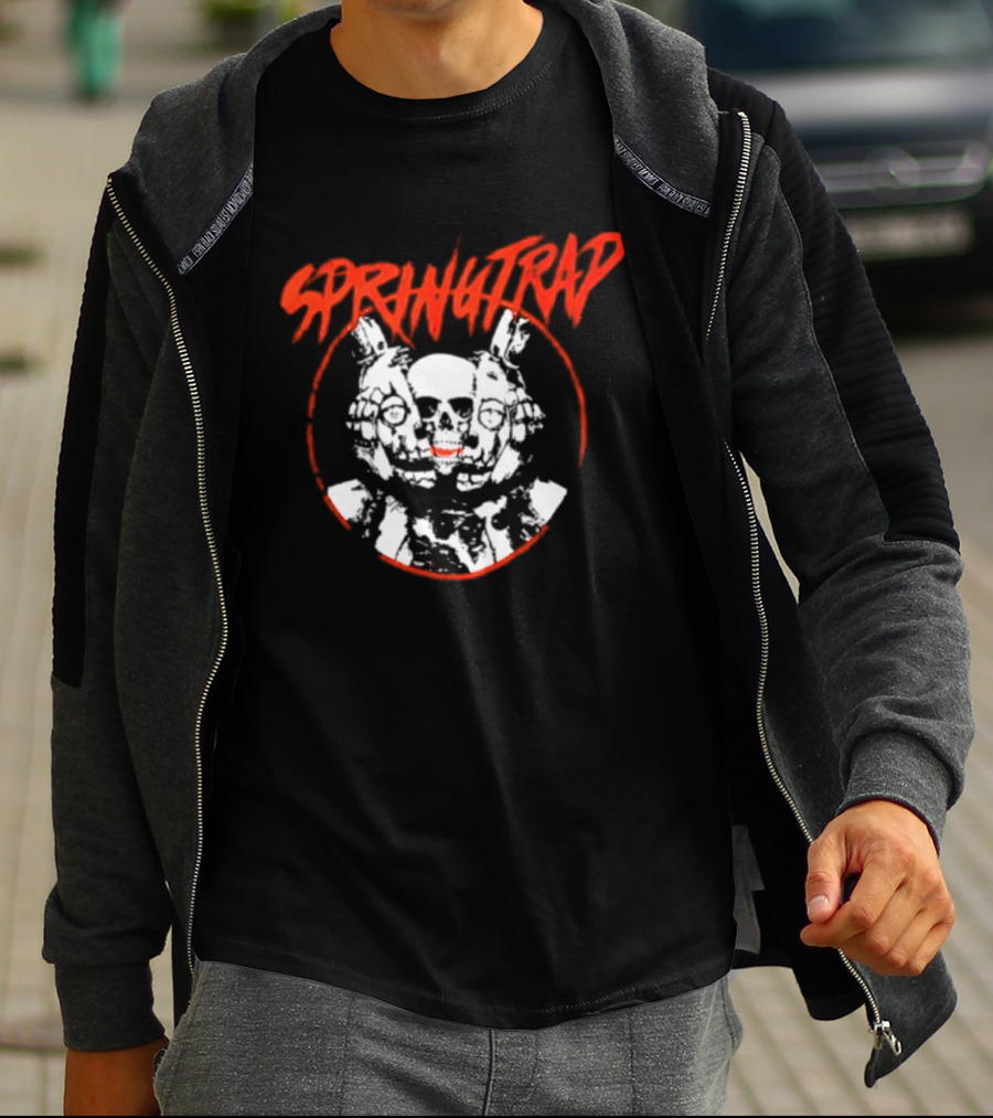 Five Nights At Freddy's Springtrap Horror Character Fan T-Shirt