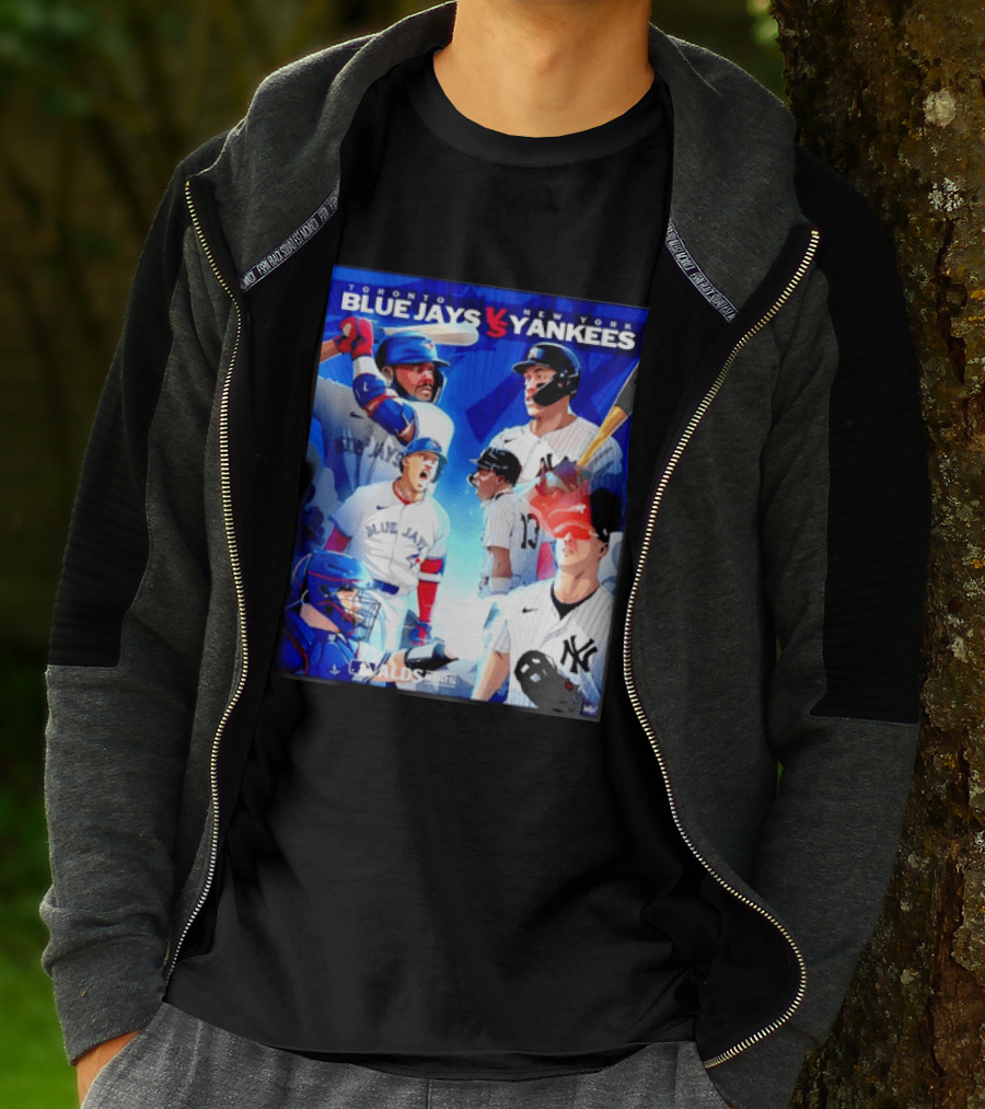 Toronto Blue Jays Vs New York Yankees ALDS 2025 MLB Showdown T-Shirt