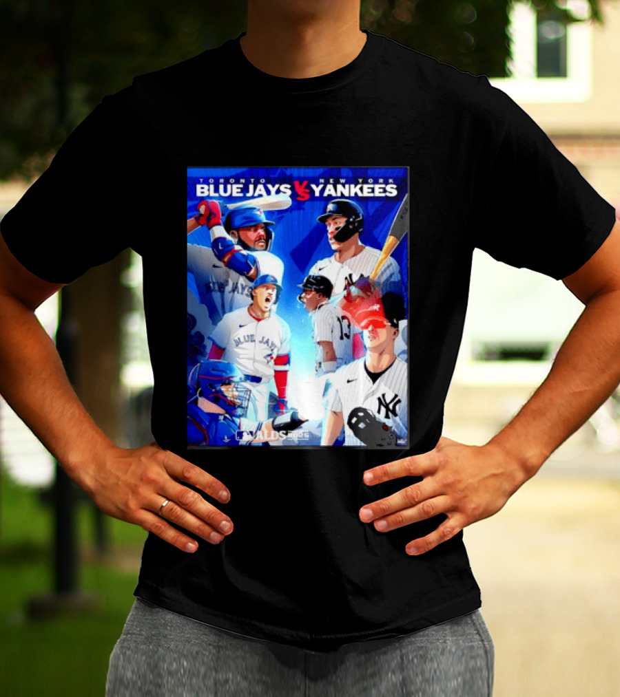Toronto Blue Jays Vs New York Yankees ALDS 2025 MLB Showdown T-Shirt