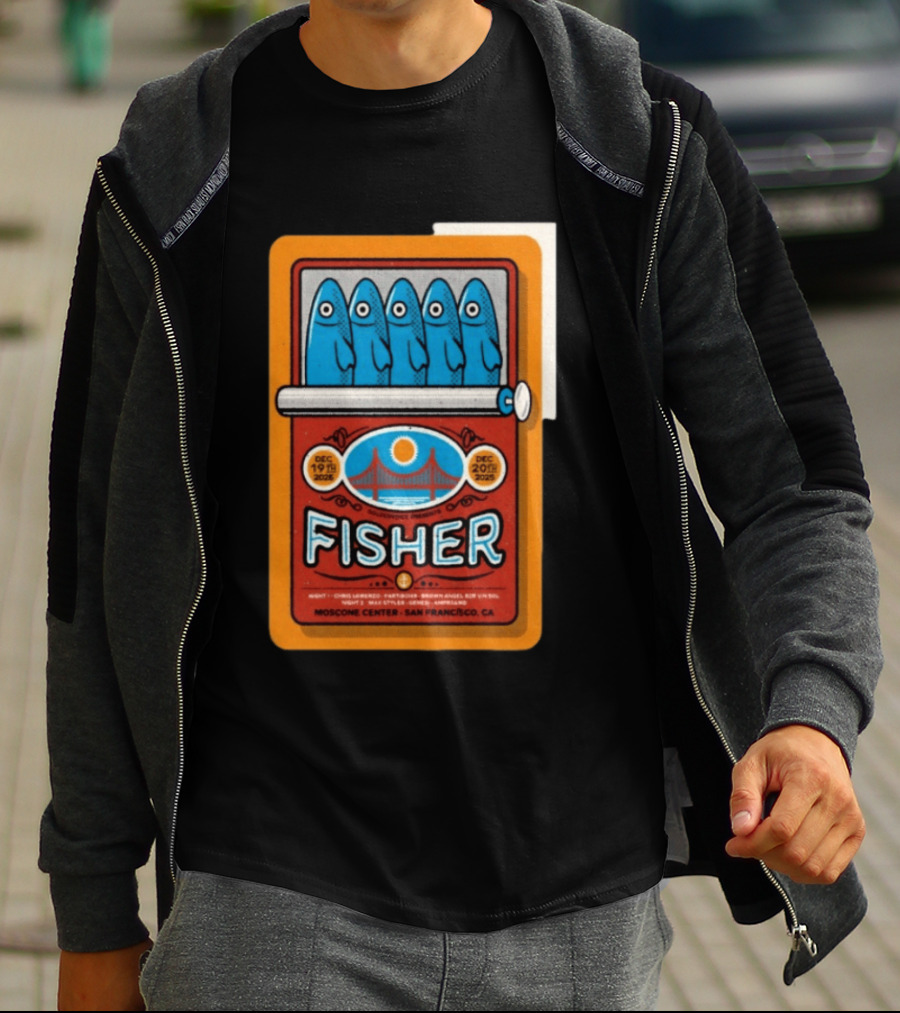 Fisher Moscone Center San Francisco December 19 20 2025 Vintage Pop T-Shirt