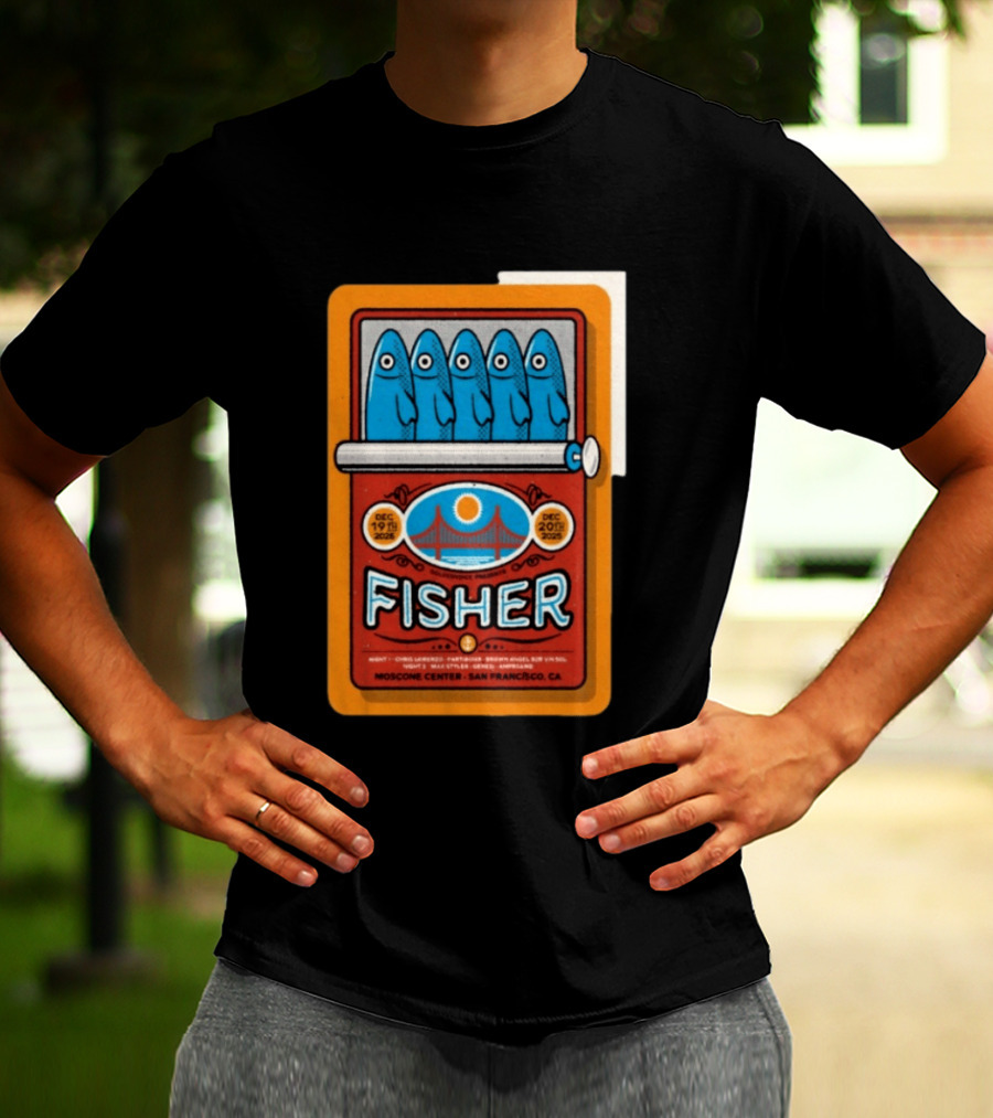 Fisher Moscone Center San Francisco December 19 20 2025 Vintage Pop T-Shirt