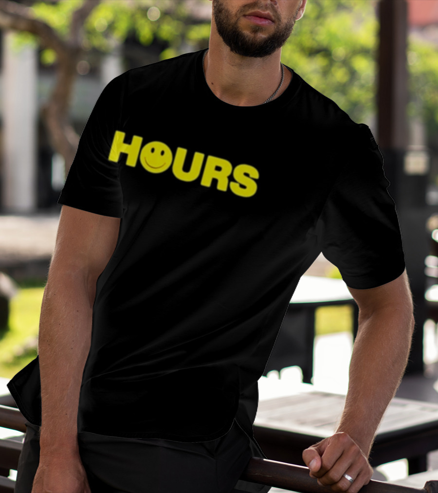 Original Ki Slash Ki 5 Hour 2025 Yellow Smiley Hours T-Shirt