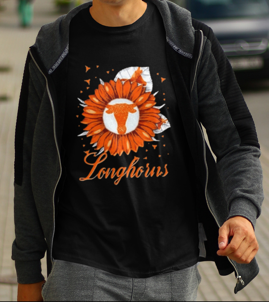 Sunflower Texas Longhorns Football Longhorns T-Shirt