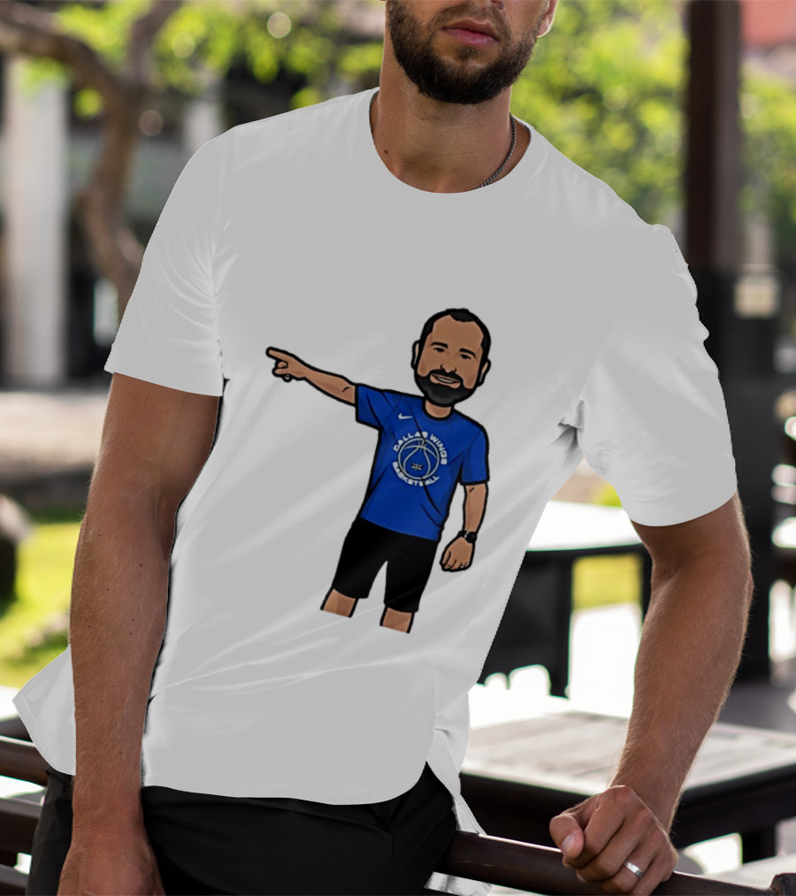 Dallas Wings Basketball Coach Jose Fernandez Classic Nike T-Shirt
