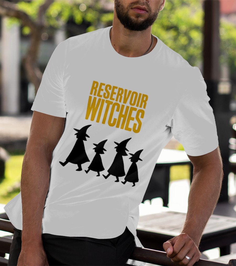 Reservoir Witches Walking In Silhouette With Classic Halloween T-Shirt