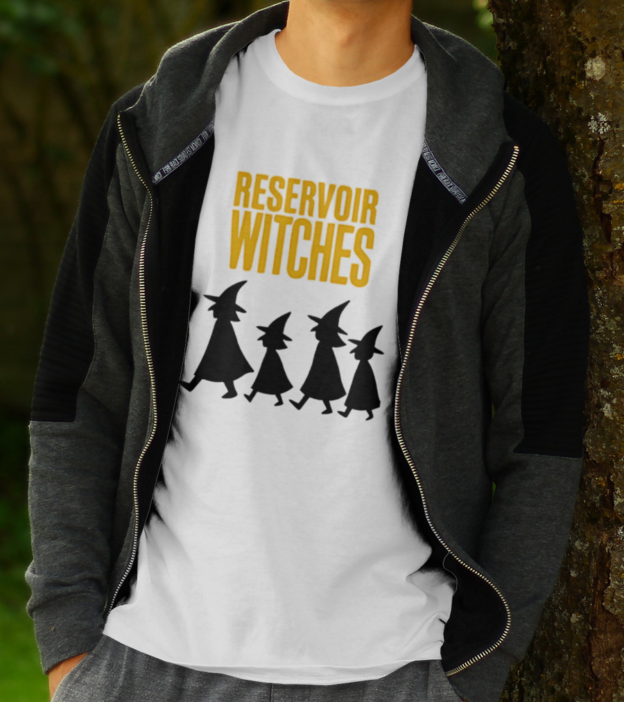 Reservoir Witches Walking In Silhouette With Classic Halloween T-Shirt