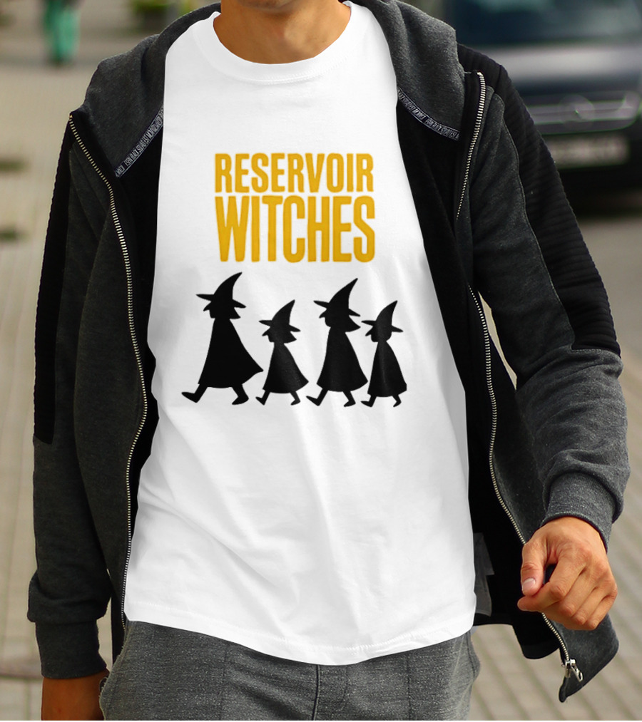 Reservoir Witches Walking In Silhouette With Classic Halloween T-Shirt