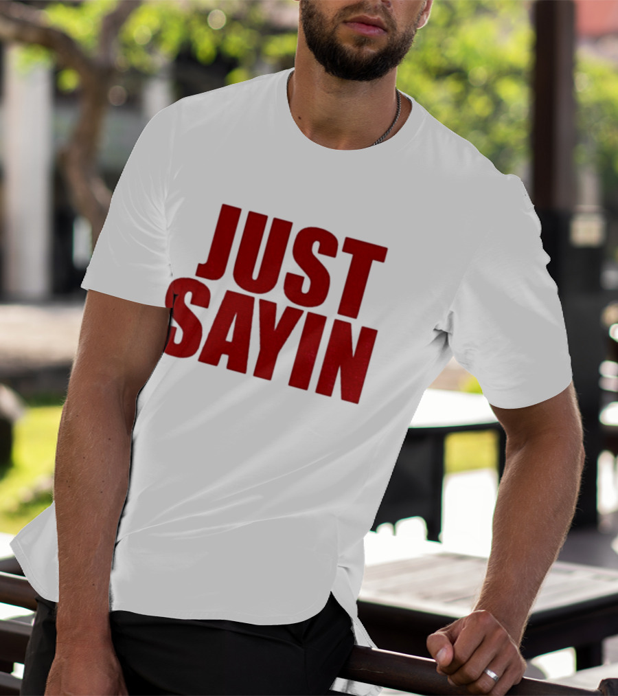 Ohio State Buckeyes Football 2025 Julian Sayin Just Sayin T-Shirt