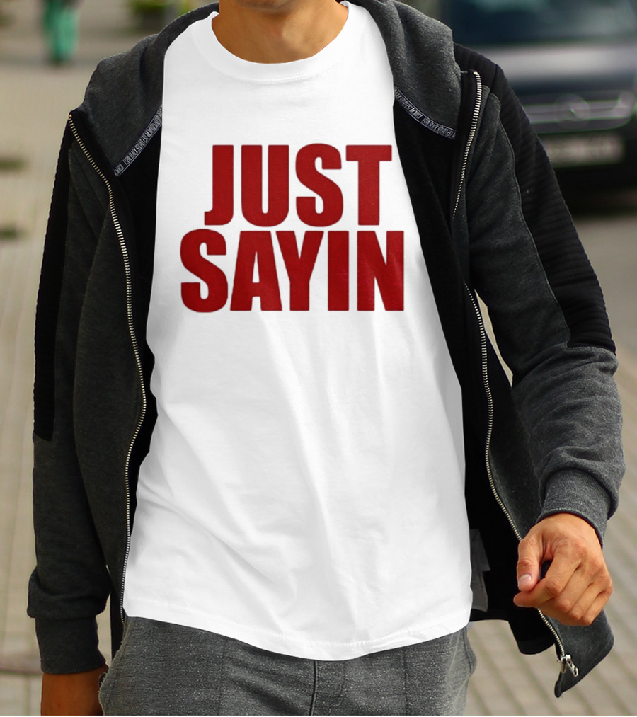 Ohio State Buckeyes Football 2025 Julian Sayin Just Sayin T-Shirt