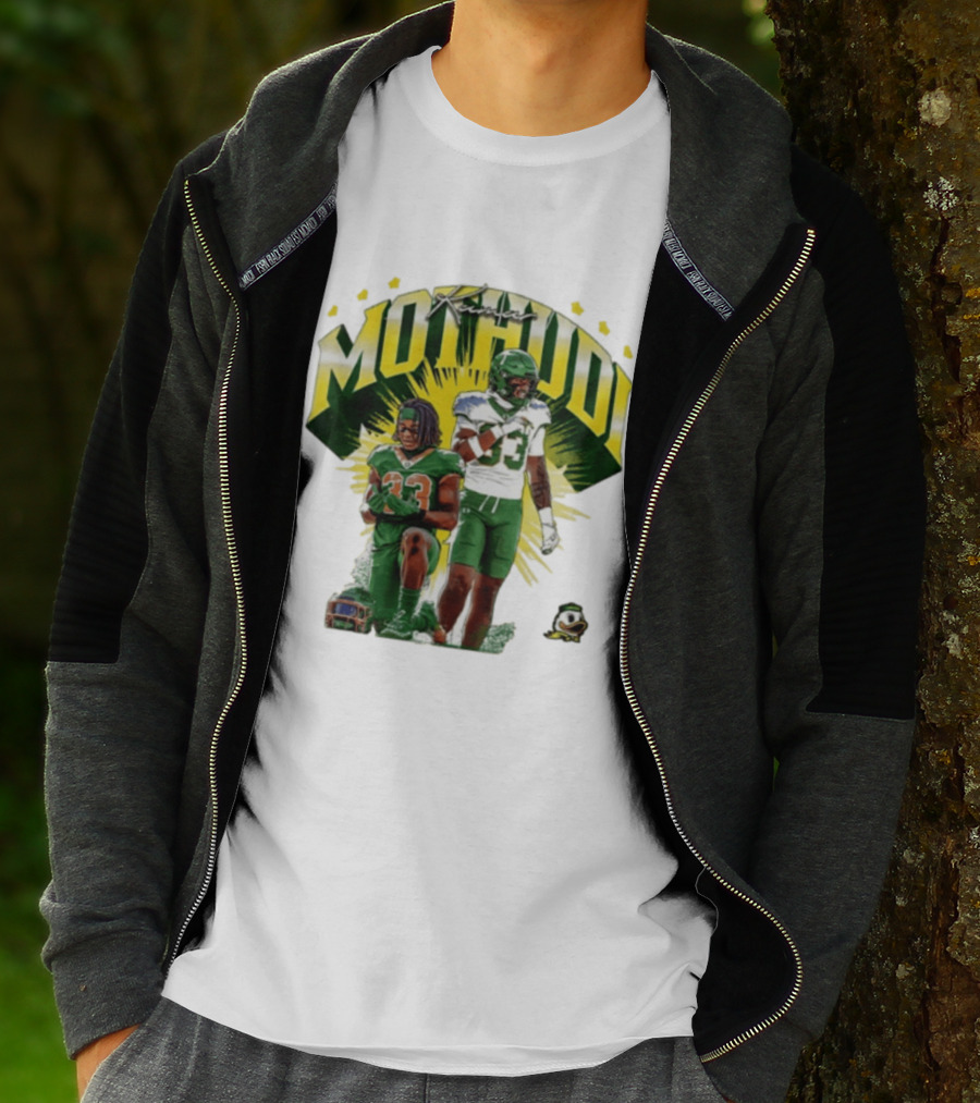Kamar Mothudi Oregon Ducks Linebacker 33 Football Player T-Shirt