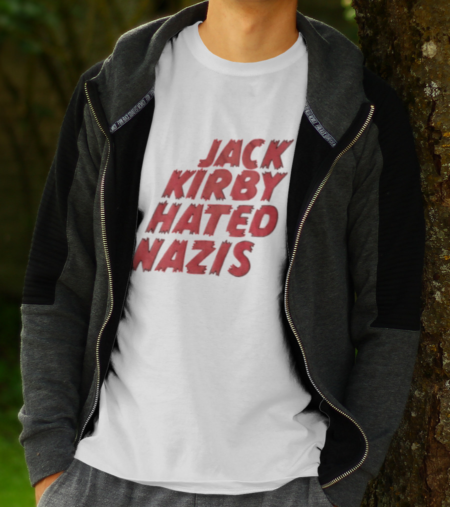 Jack Kirby Hated Nazis Limited Edition T-Shirt