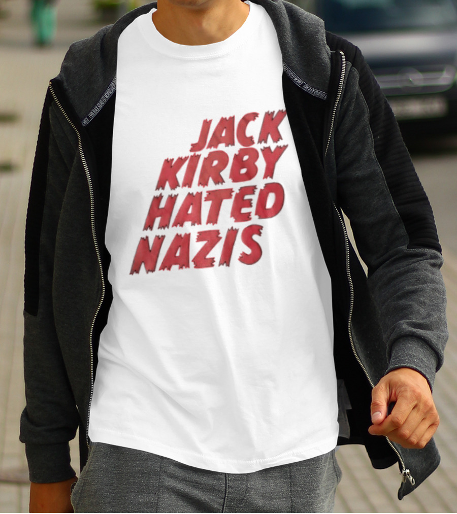 Jack Kirby Hated Nazis Limited Edition T-Shirt