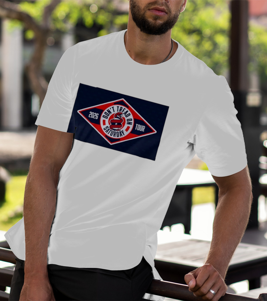 Don't Tread On Saturday 2026 Tour Snake Emblem College Football T-Shirt