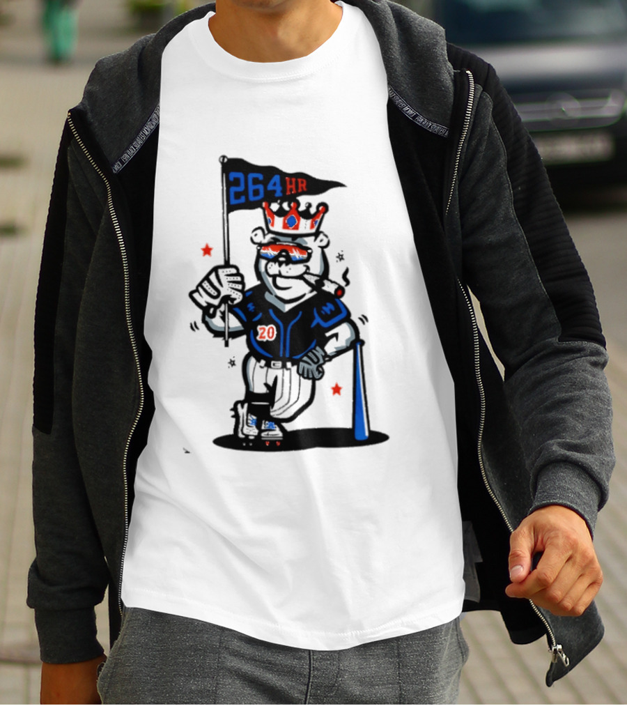Polar Pete 264HR King Of Queens Ny Mets Christmas T-Shirt