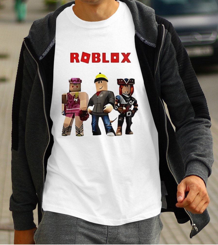 Roblox Cartoon Characters Game Adventure T-Shirt