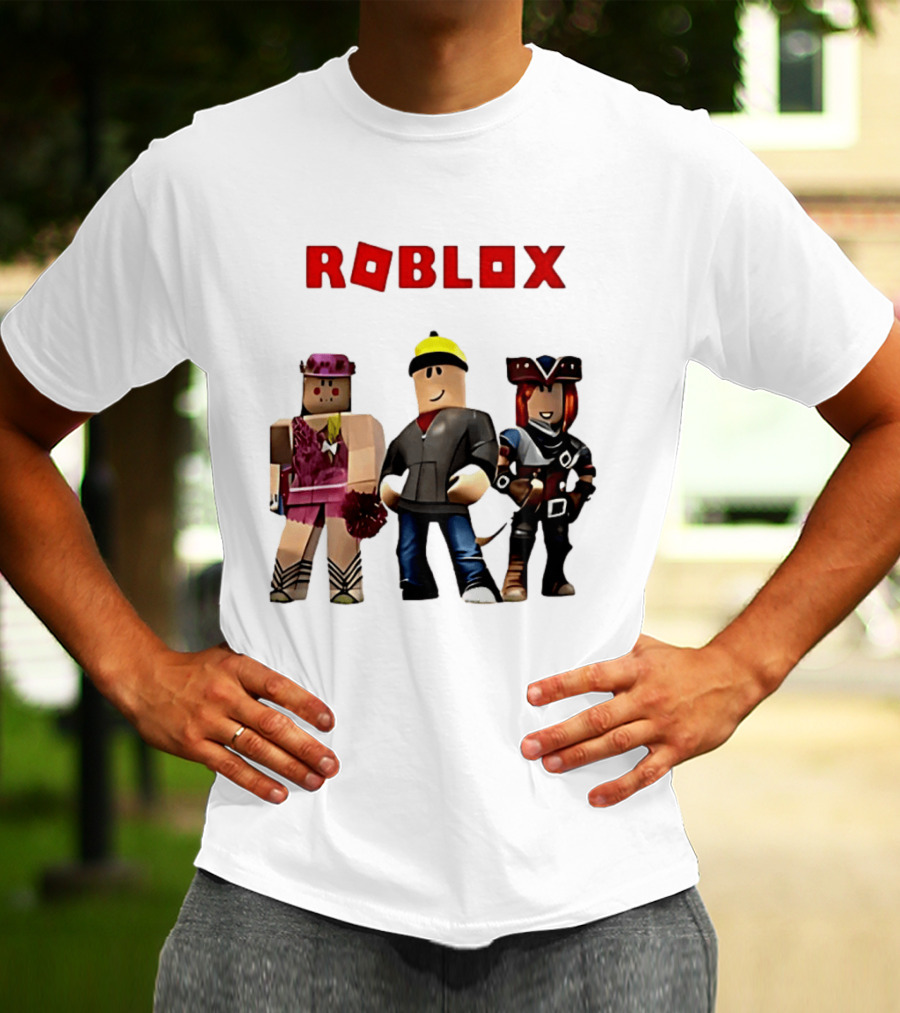 Roblox Cartoon Characters Game Adventure T-Shirt