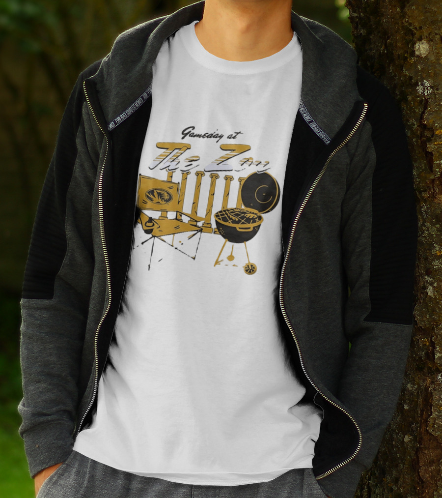 Missouri Tigers Gameday Tailgate At The Zou Football Grill Chair T-Shirt