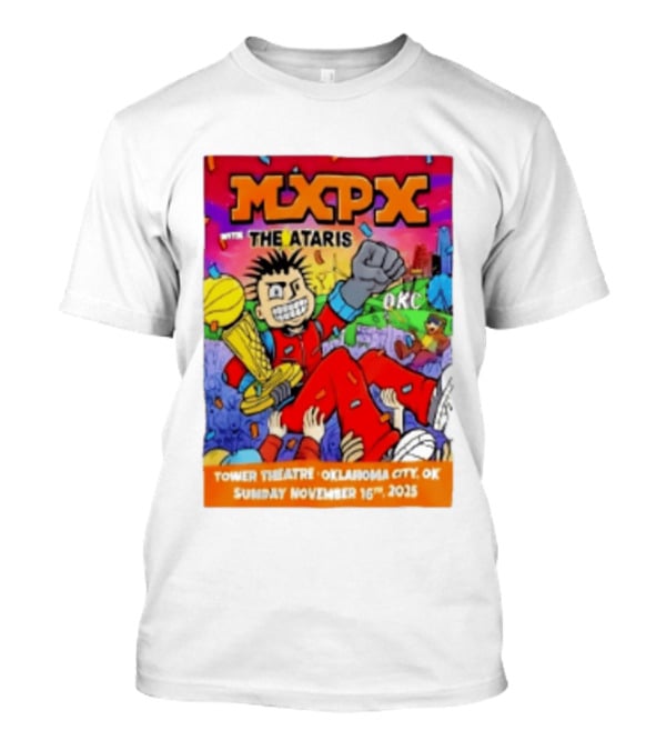 Mxpx With The Ataris Tower Theatre Oklahoma City November 16 2025 T-Shirt