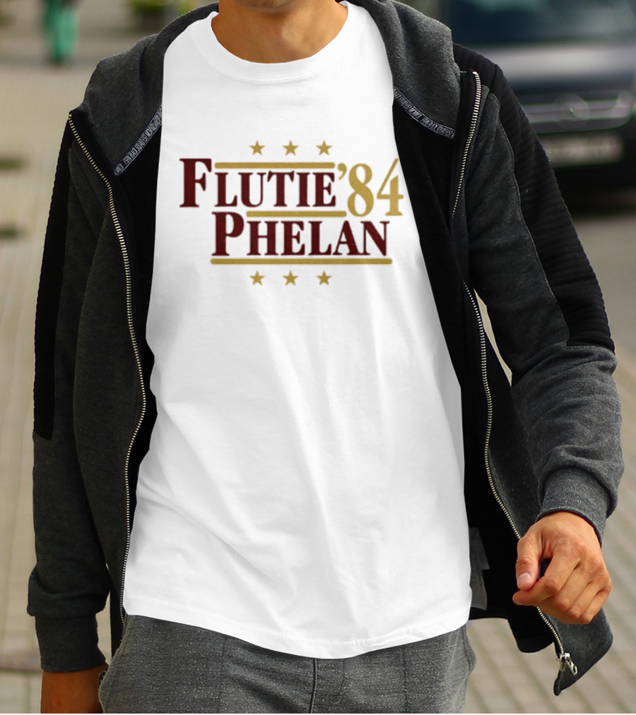 Flutie Phelan 84 Legends For President Trending Doug Flutie And Gerard Phelan T-Shirt