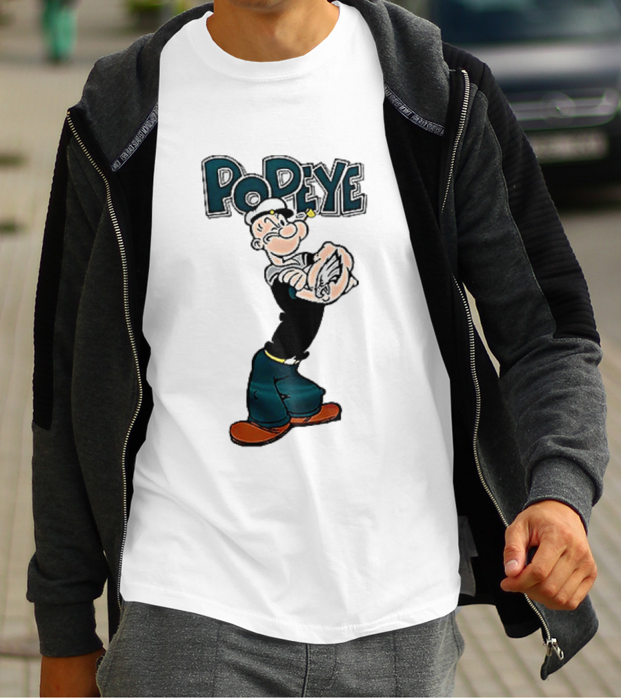 Philadelphia Eagles X Popeye I Yam What I Yam An Thats All I Yam T-Shirt